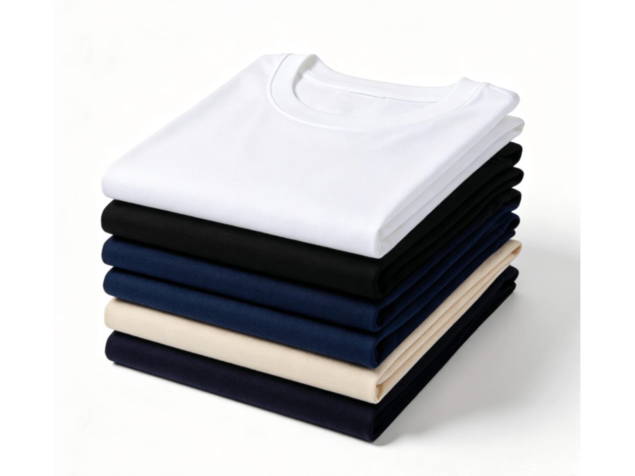 Bulk Organic Cotton T-Shirts for B2B Custom Branding Wholesale